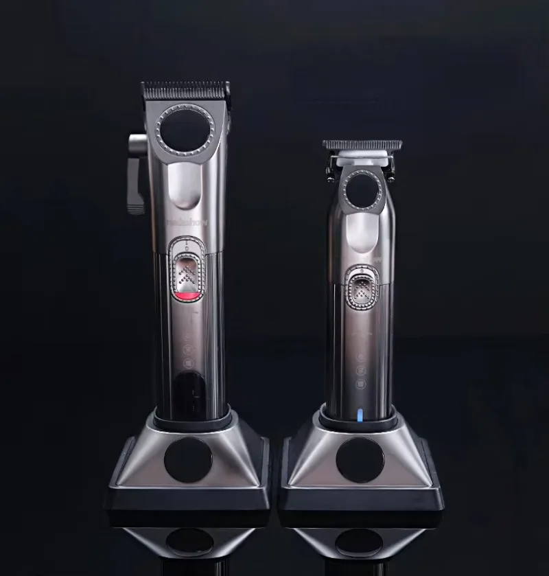 

M8F M9 Madeshow Профессиональная машинка для стрижки волос, мужские машинки для стрижки волос, лезвие DLC со светодиодным дисплеем 3200 мАч 13 Вт