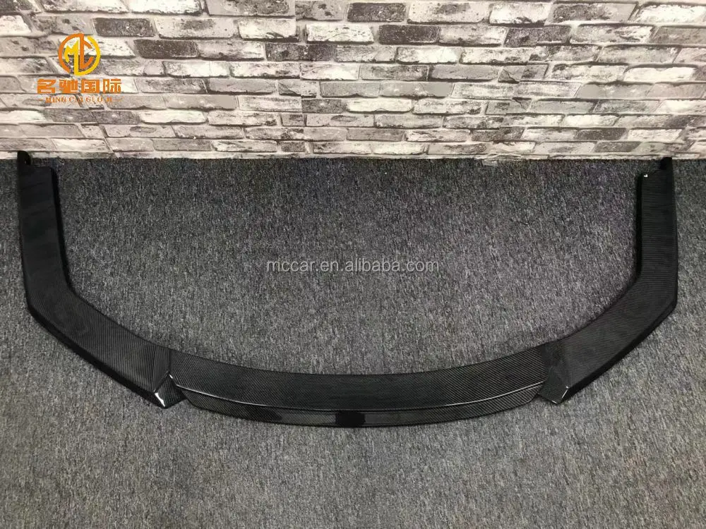 For Lamborghini Huracan LP610 V style bumper front lip CF