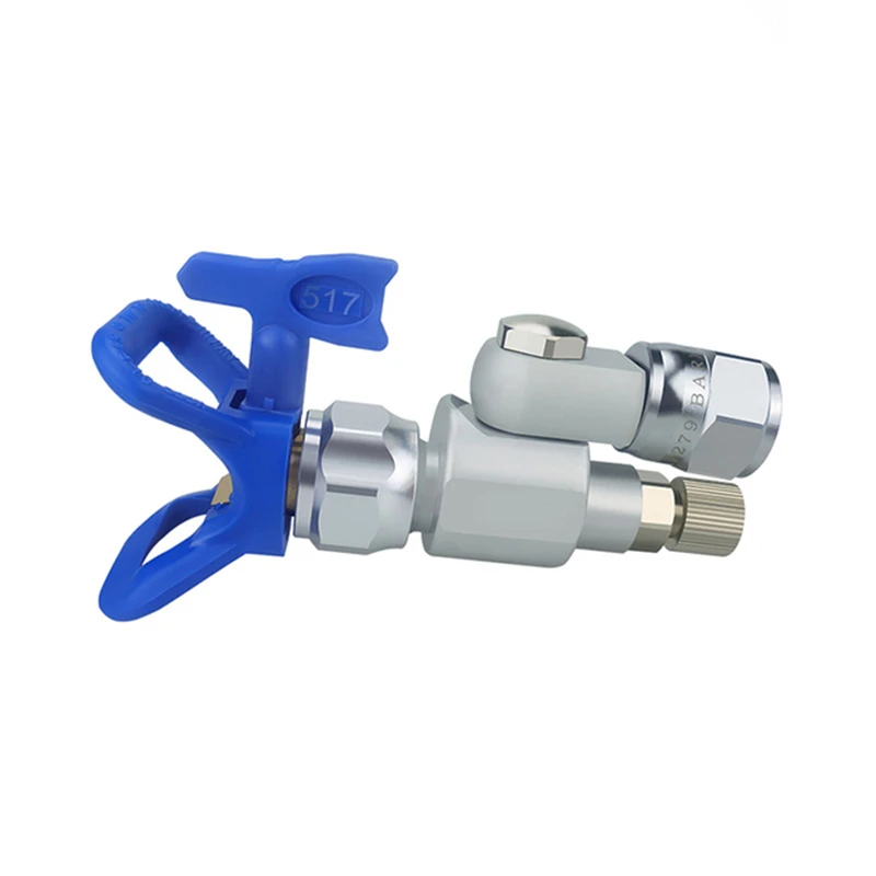 CleanShot Shut-Off Valve Swivel Joint Extension Anti-spitting 287030 for Airless Sprayer Gro TN WR Spray Gun with 517 Tips