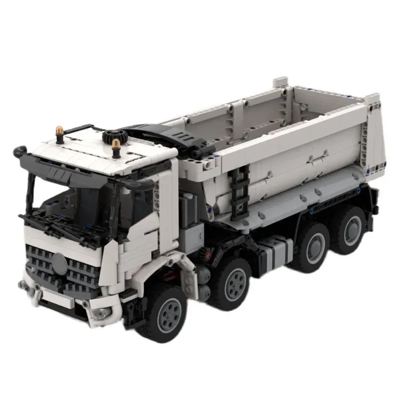 Building Block MOC-133015 Car Model 8x4 Dump Truck Adult and Children's Puzzle Education Birthday Christmas Toy Gift Ornaments