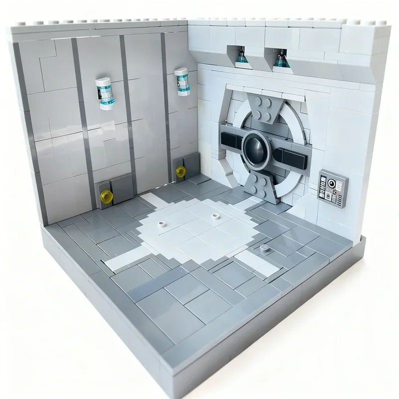 399PCS MOC Space Battle Duel Droids Model Premium Display Assembly Building Blocks DIY Creative Gift Collectible Collection Set