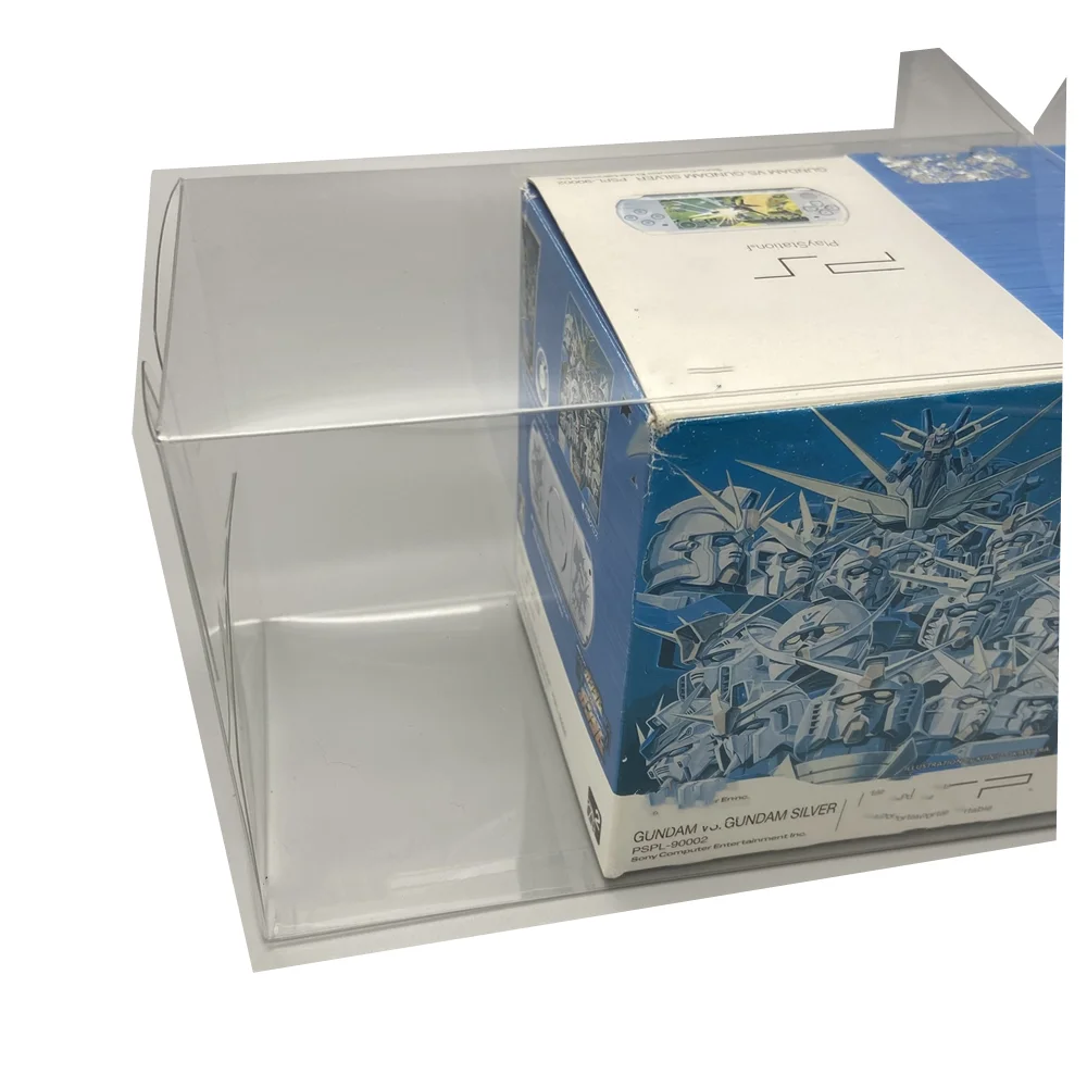 Collection Display Box For GUNDAM/Sony PlayStation Portable/PSP3000 Game Storage Transparent Boxes TEP Shell Clear Collect Case