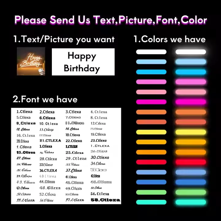 الجملة الأشعة فوق البنفسجية طباعة الصمام تسجيل مخصص الاكريليك شعار الأعمال USB بطارية تعمل النيون الإعلان للديكور ضوء النيون تسجيل مخصص