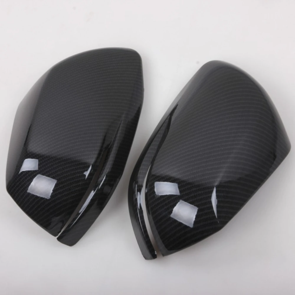 

For Honda 2017 CR-V Semi-Cover Rearview Mirror Covers Rearview Mirror Cover Body Trim Parts Black Carbon fiber pattern color