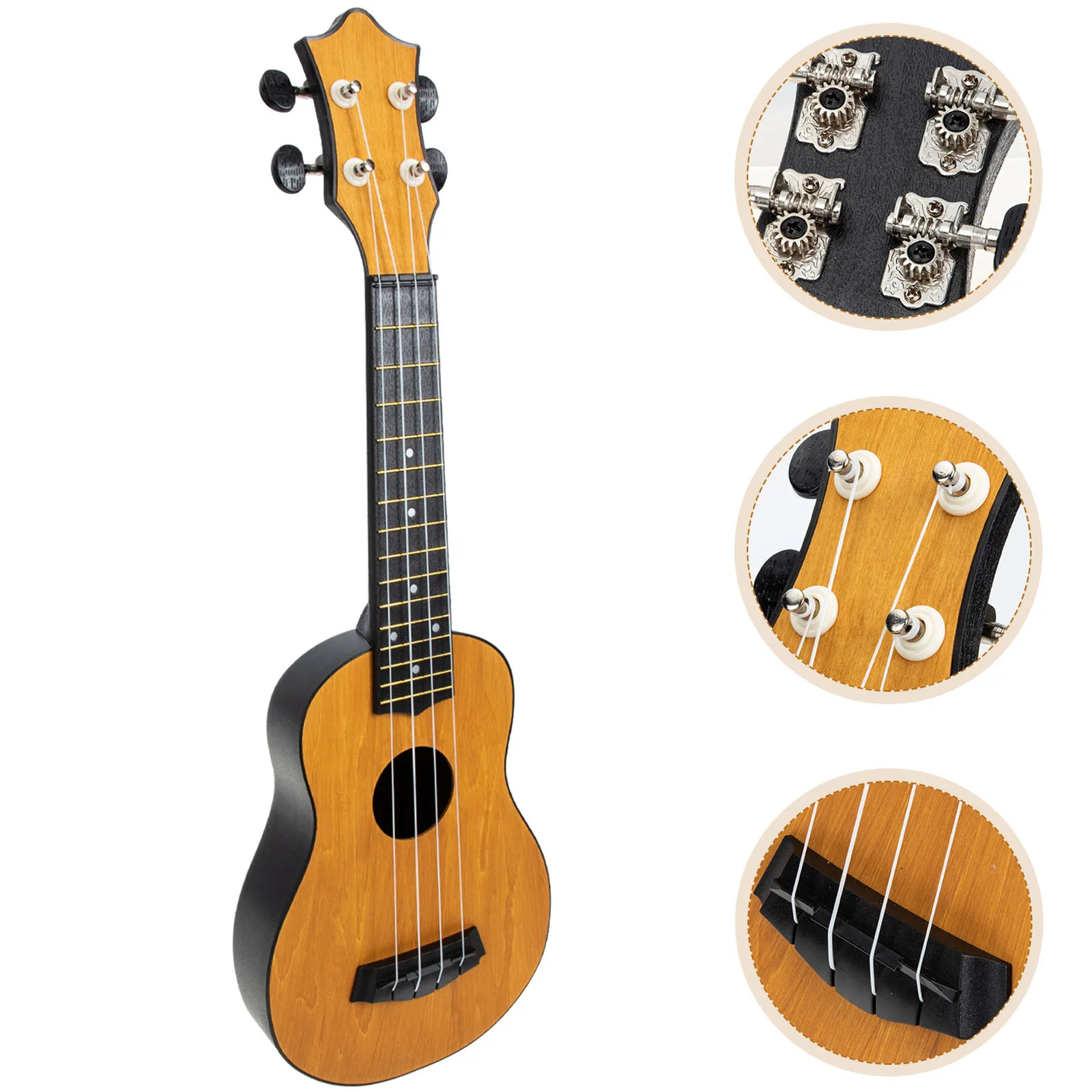 

Ukulele for Beginners Kids Musical Instrument Toddler Guitar Mini Ukulele Lightweight Compact Portable Eco Material Safe Classic