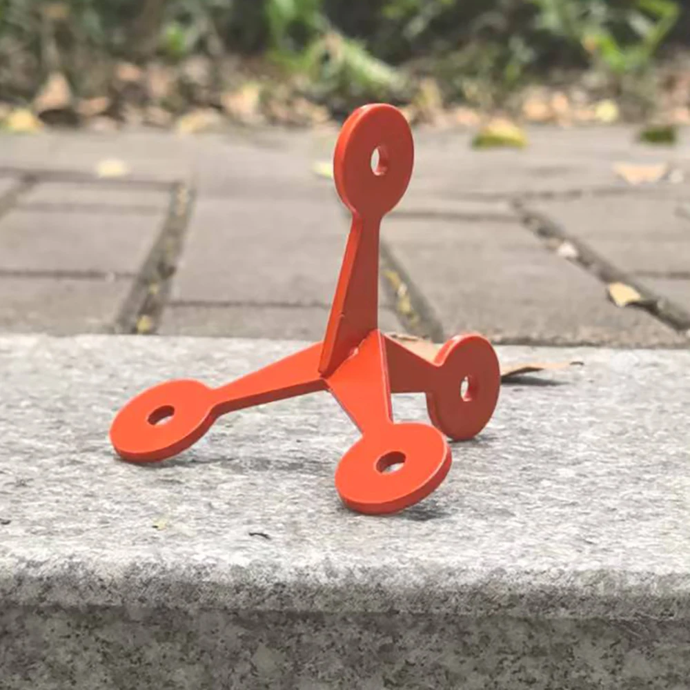 12cm 망간강/스테인리스강 롤링 슈팅 금속 표적 두께 4mm 사격 연습 표적 슬링샷 사용 가능합니다.