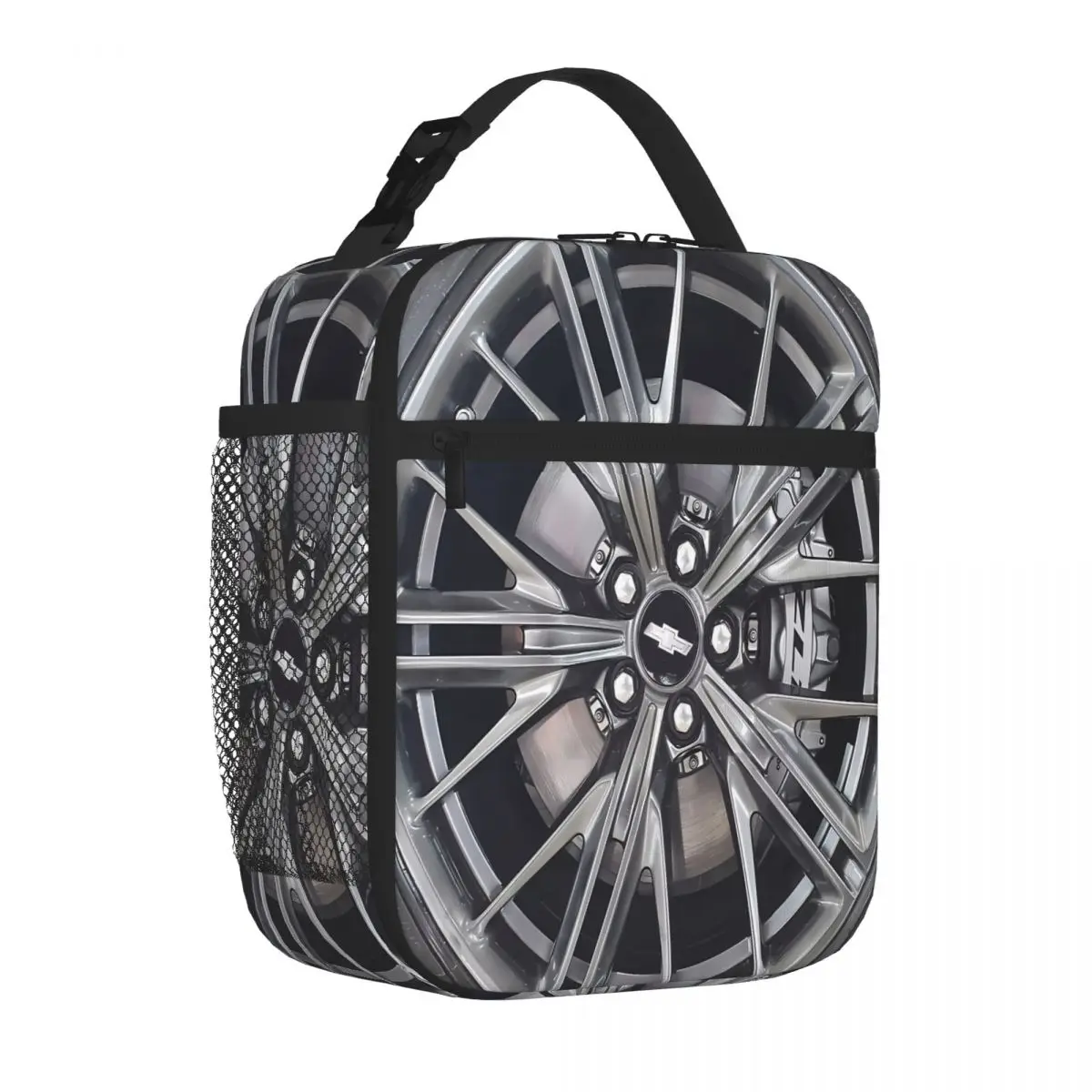Bolsa Térmica para Alimentos Estilo Big Brake Travel de Chev Zl1, Bolsa Aislante para Almuerzo, Ideal para Campamentos en la Naturaleza