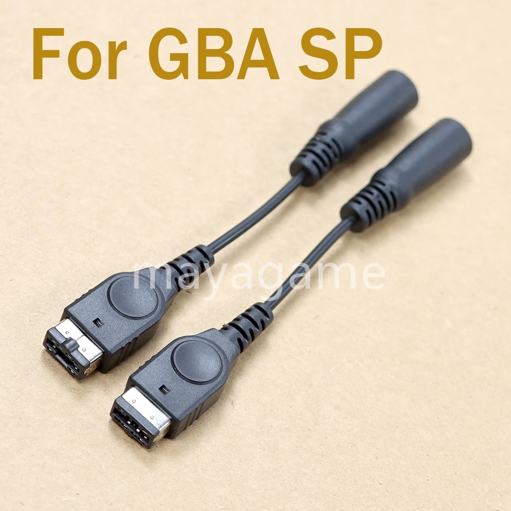 30pcs 3,5 mm fone de ouvido fone de ouvido cabo adaptador para substituição Gameboy Advance GBA SP.