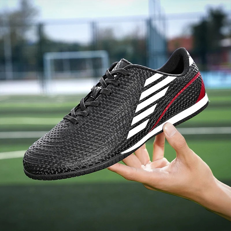 Soccer Shoes Original Men Football Boots Child Studded Boots Soccer Tennis Shoes Non-slip Training Sneakers Turf Futsal Trainers