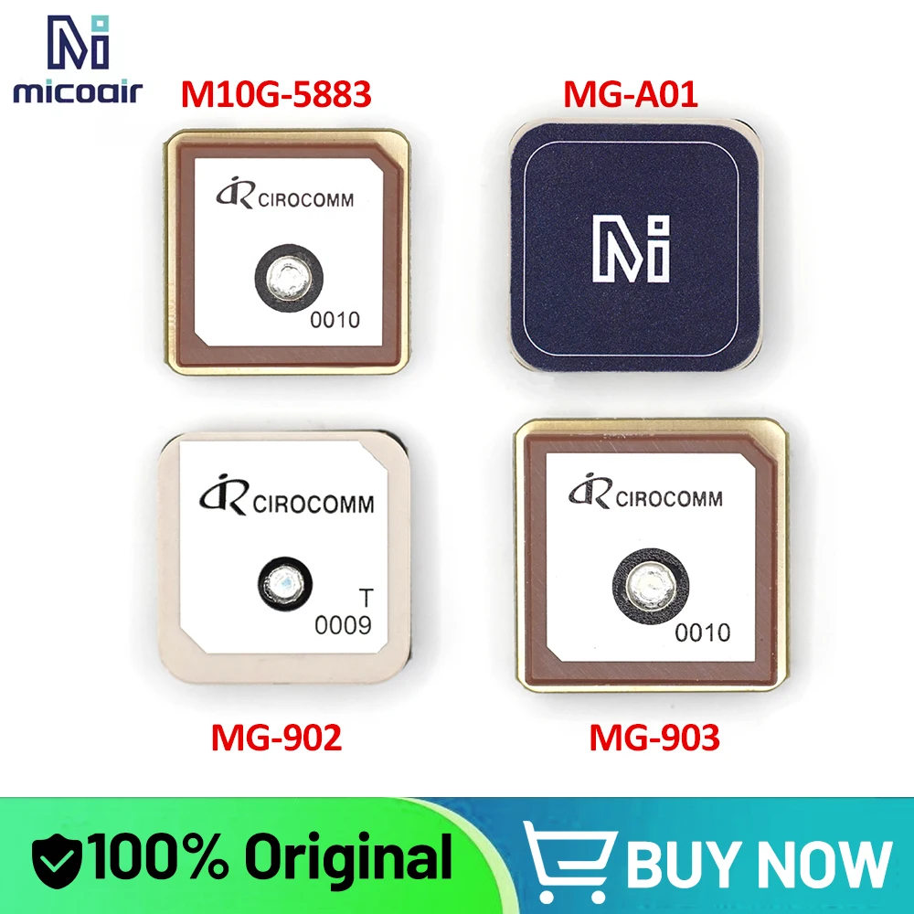 MicoAir GNSS Module MG-A01/ M10G-5883 /MG-902 /MG-903 GPS with Compass QMC5883L Module for FPV/Racing Drones/Robotics/Boats