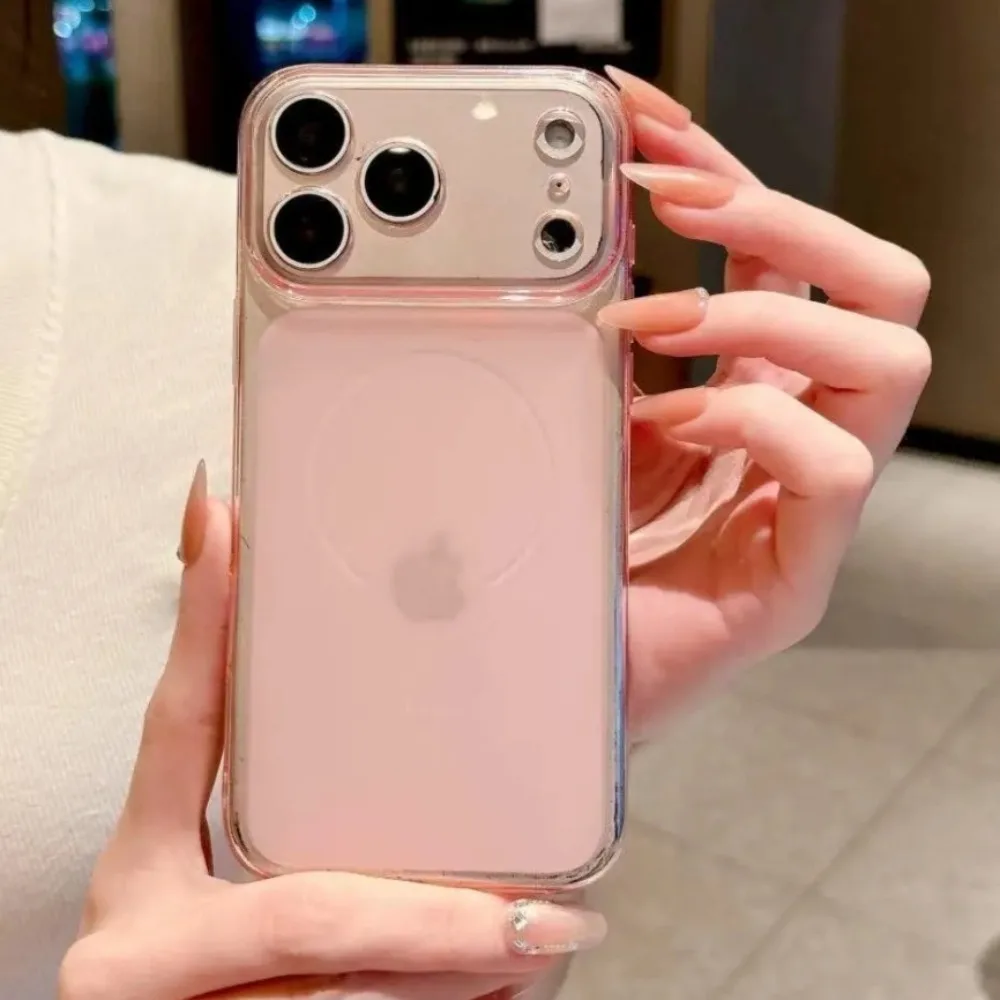 Premium Transparent Skin-Feel Case For iPhone 18 17 16 15 14 13 12 Pro Max Clear Cover Wide-Angle View Window Slim Soft Design