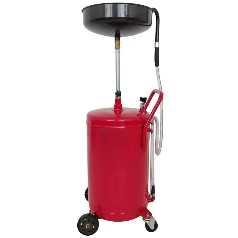 

Pneumatic oil pumping machine 80 liters large capacity waste collector, auto maintenance