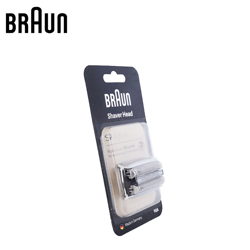Braun 90A Replacement Shaver Head Compatible with Braun Series 9 Active S9 Active Electric Shaver Foil Cassette Blade Head