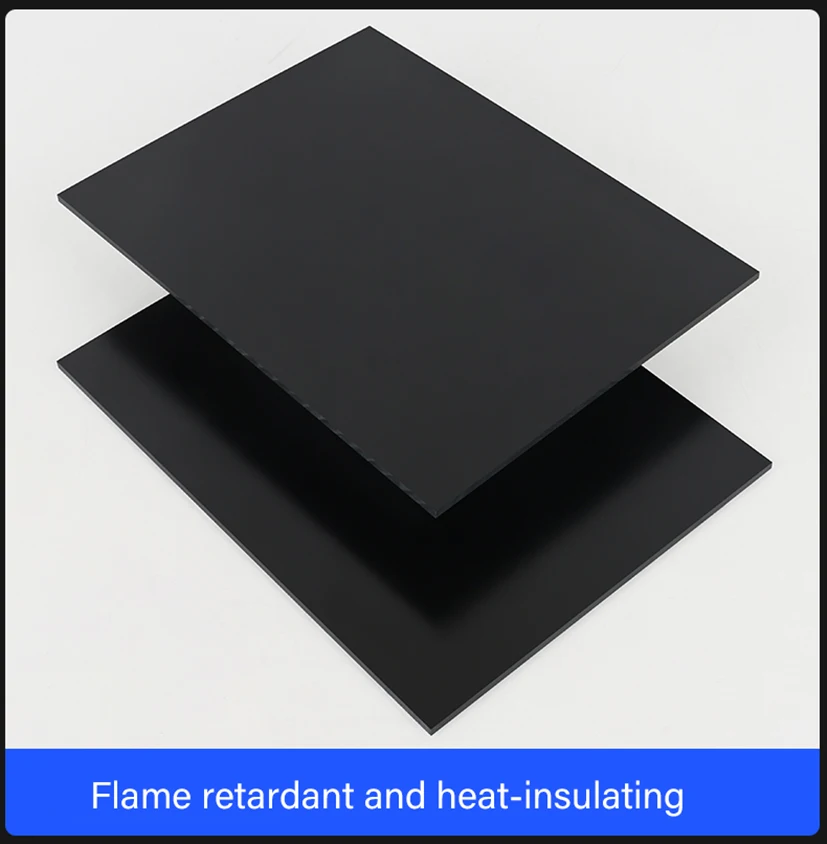 Tavole in resina fenolica con piastra isolata in bachelite elettrica nera spessa 3-20 mm resistenti alla temperatura