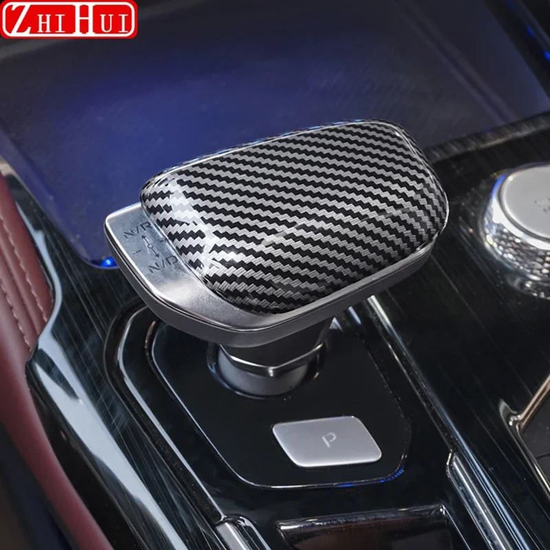 

For Geely Monjaro KX11 Xingyue L 2022-2024 Car Styling Gear Shift Knob Cover Shift ABS Sticker Auto Modificated Accessories