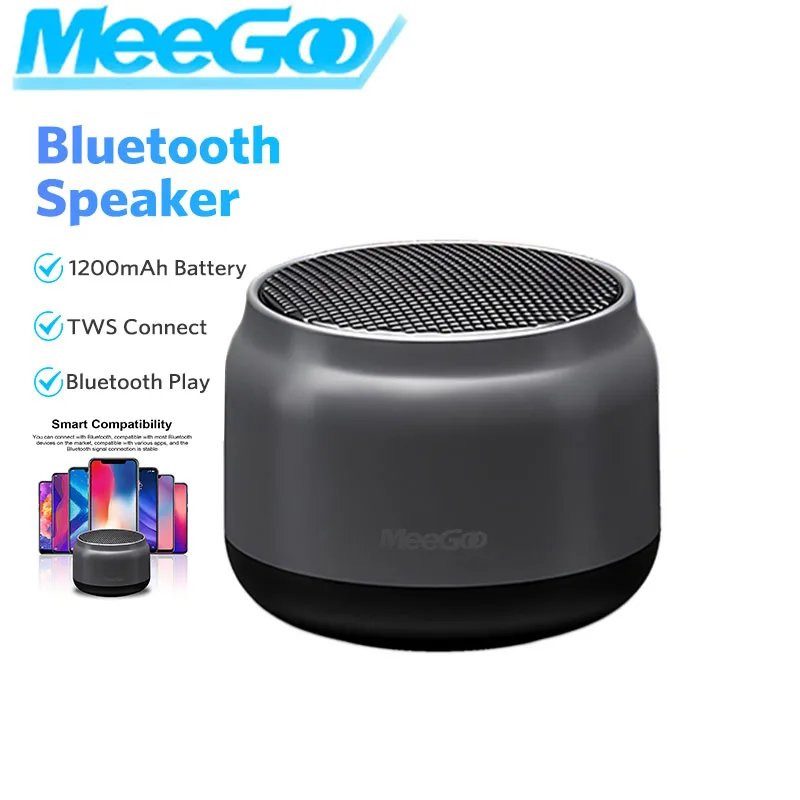 MeeGoo DS03 Bluetooth-динамик Мини-портативный аудио USB-динамик Мультимедиа 3D объемного звучания для ПК, ноутбука, мобильных игр, аудио, беспроводной