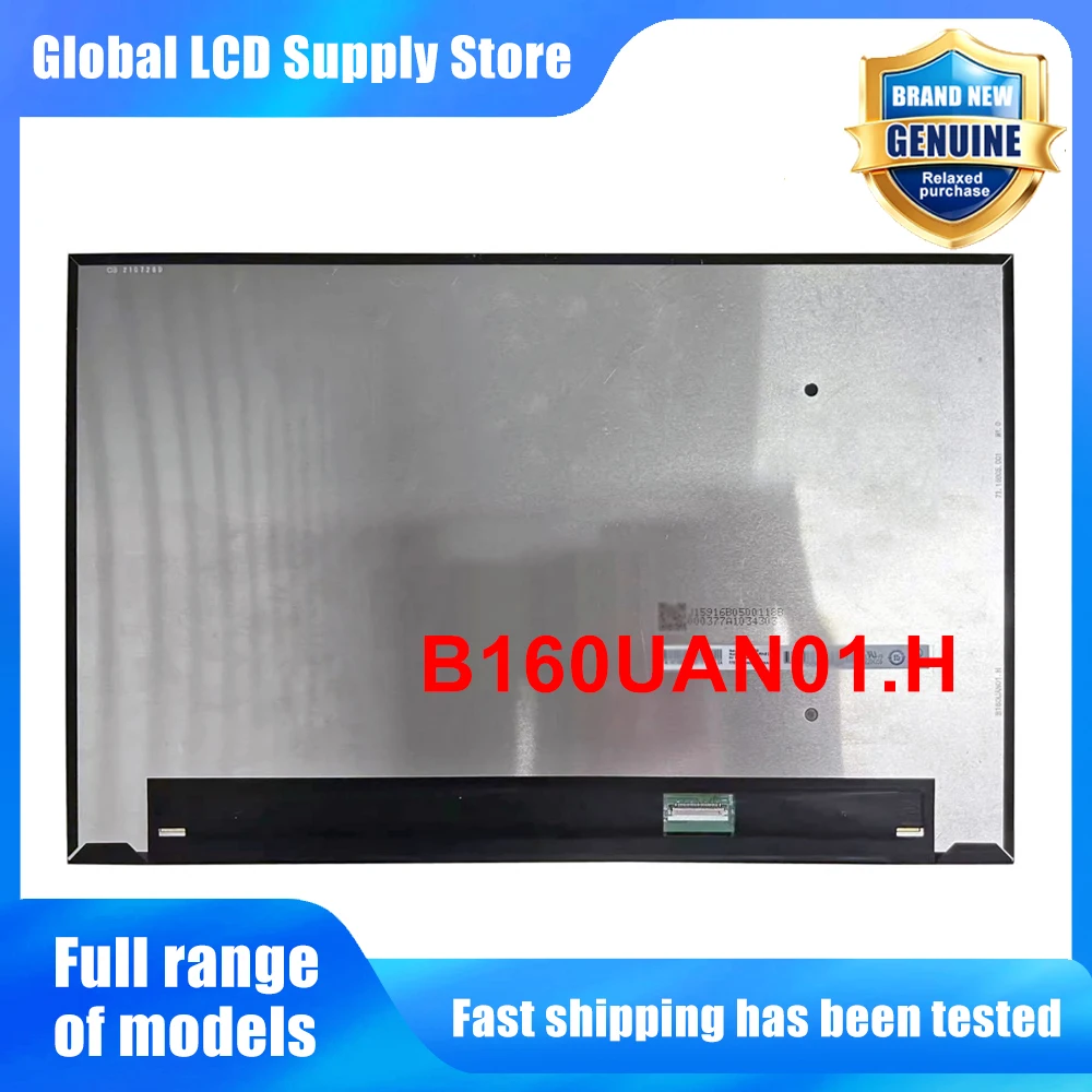 B160UAN01.H 16.0 inch Laptop Lcd Screen Wuxga 10 Ips Panel Version for Notebook Repair Replacement Assembly