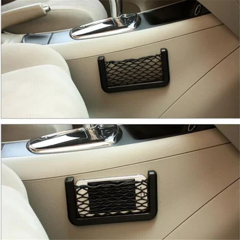 차량용 탄성 그물 보관 가방, 포드 C 맥스, 폭스바겐 골프 5 미니 컨트리맨 r60 bmw x5 포드 쿠가 2017 스코다용