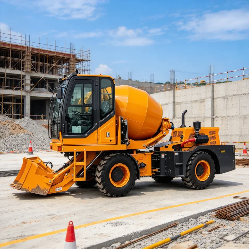 3.5M3 Self Loading Mobile Concrete Mixer Machine Price Self-loading Concrete Mixer Truck for Sale