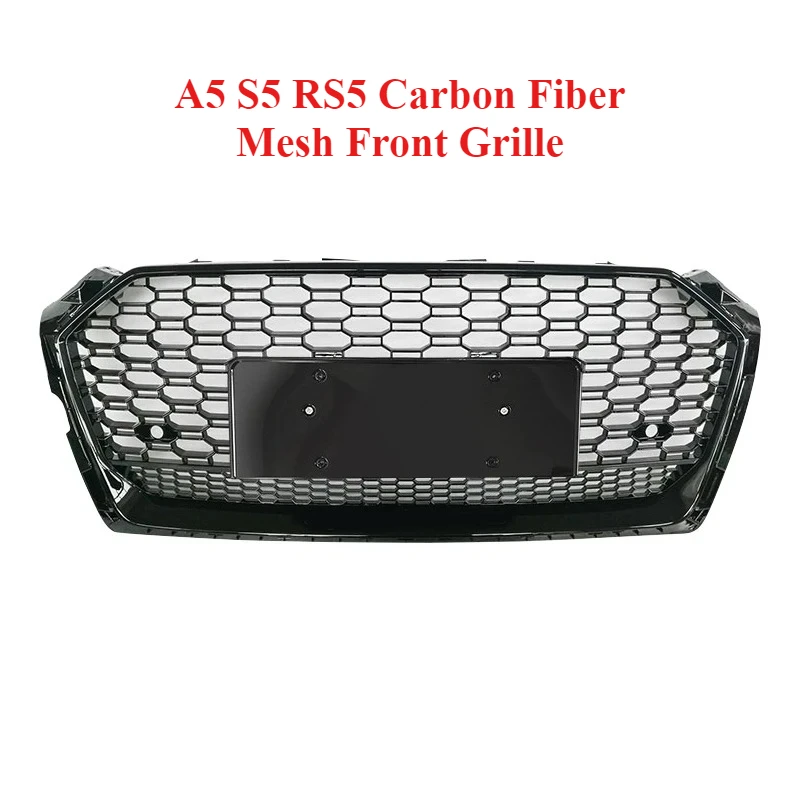 

Premium Grade Suitable ForAudi A5 S5 RS5 Carbon Fiber Mesh Front Grille