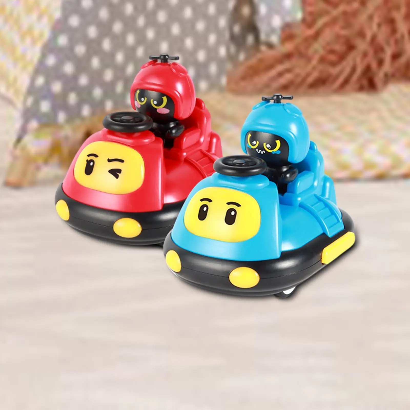 Race Bumper Car Toy Sturdy Kids RC Cartoon Car for Adults Children Teens