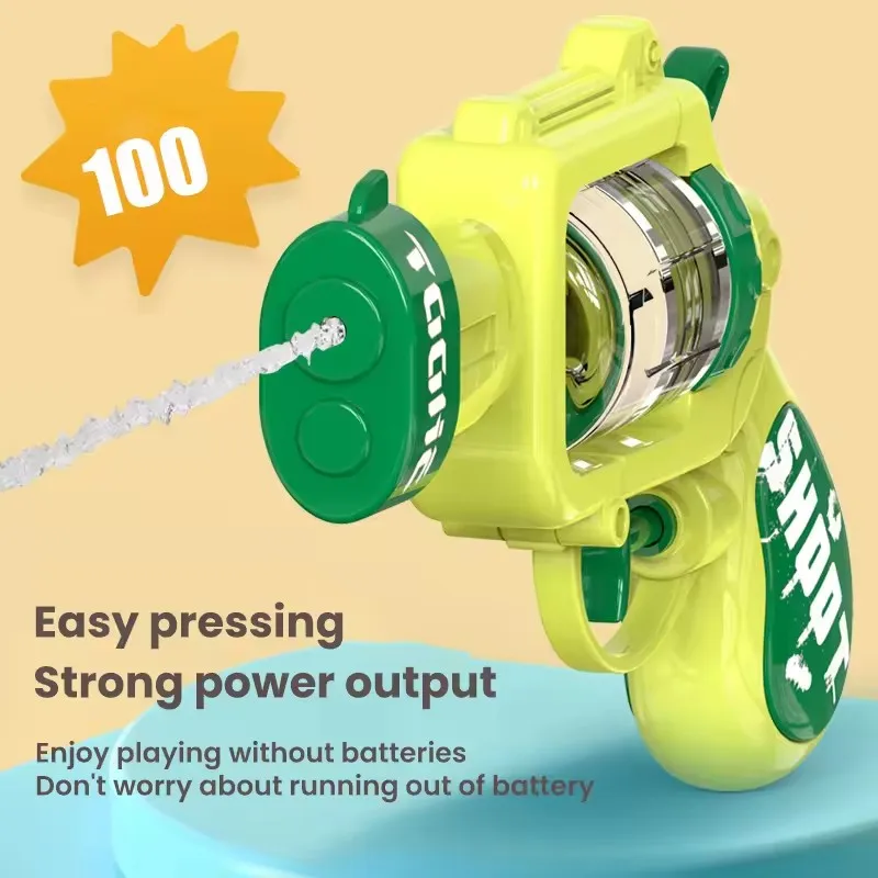 Pistolet à eau automatique, Mini Machine d'arrosage à pression d'eau, jeu de tir en plein air, plage, piscine, jouet de combat, cadeau d'anniversaire pour enfants