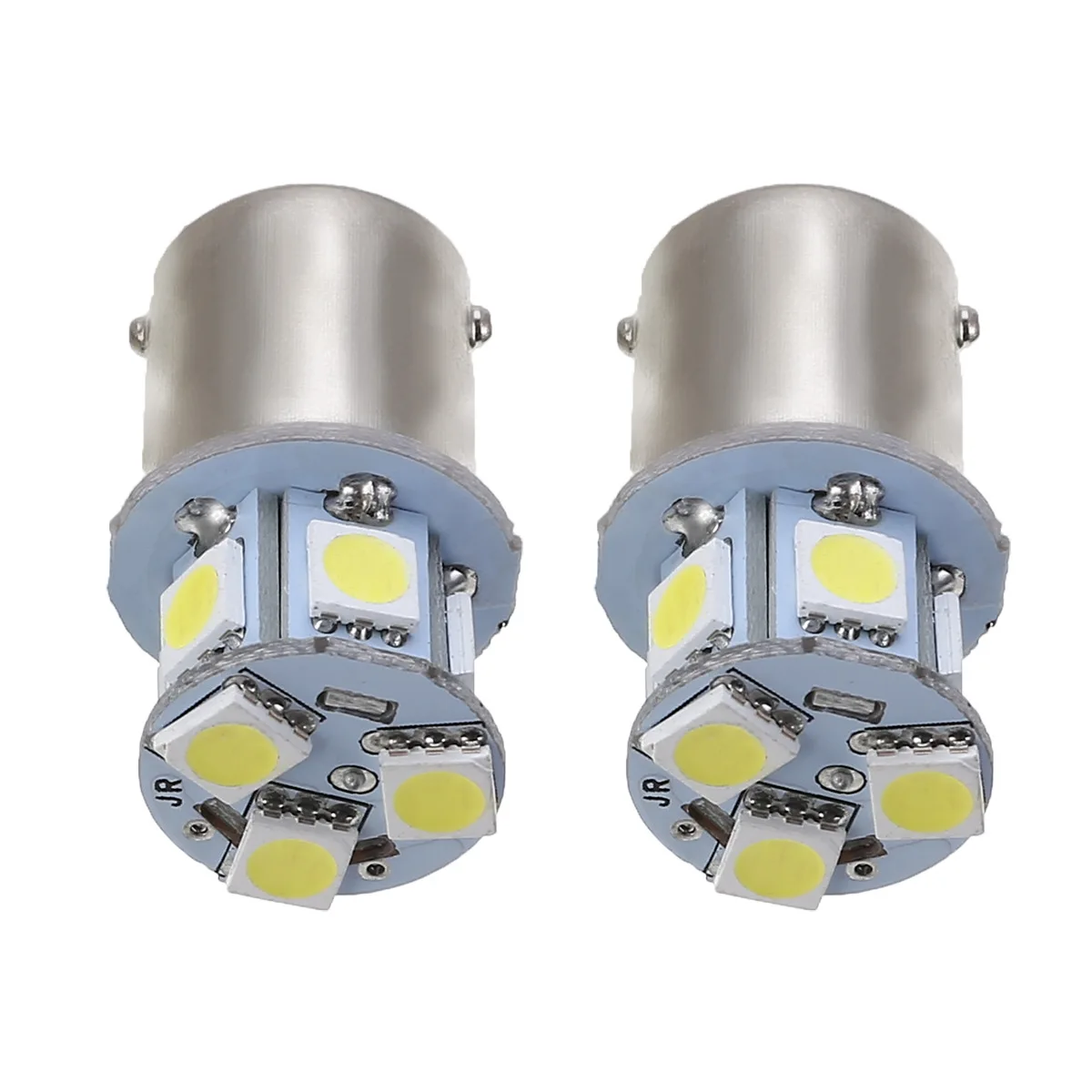 NSXINQI-bombilla LED de 10 piezas, 24V, 5050, 8SMD, para coche, camión, 1156, BA15S, P21W, 1157, BAY15D, P21/5W