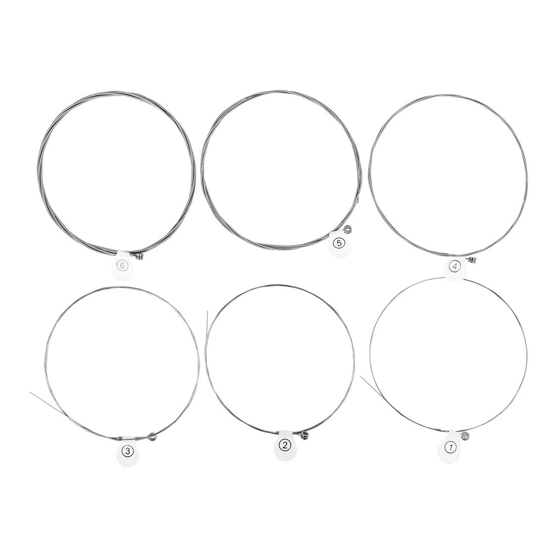 IRIN Electric Guitar Strings SE10 Guitar Accessories & Parts 6Pcs Silver Strings Plated Nickel Steel Ultra-Thin Coating Strings - Image 3