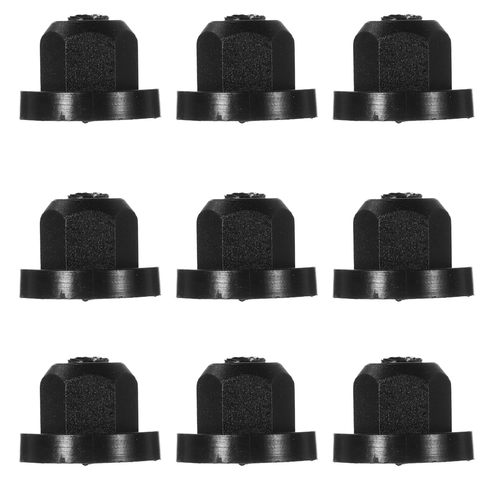 

200Pcs Car Nut Clips Plastic Retainer Fasteners High Temperature Resistant Automotive Body Trim Clips Car Clip Set