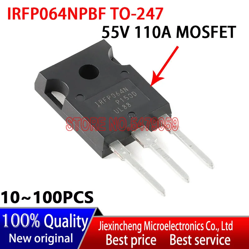 

(10~100PCS/LOT) IRFP064NPBF IRFP064N IRFP064 TO-247 55V 110A MOSFET New Original