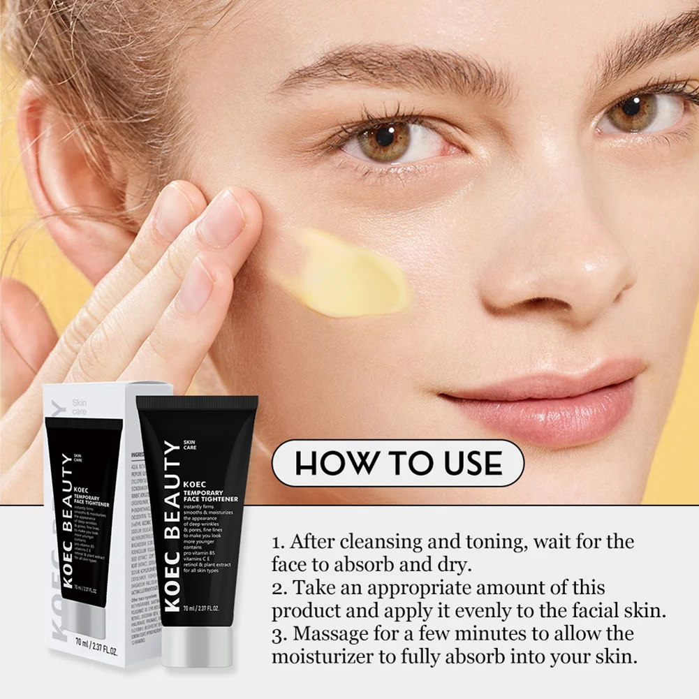 70ml Instants Firm Temporary Face Tightener Face Tightener To Firm Smoothing Fine Lines Anti Aging Reduce Fine Lines Cream
