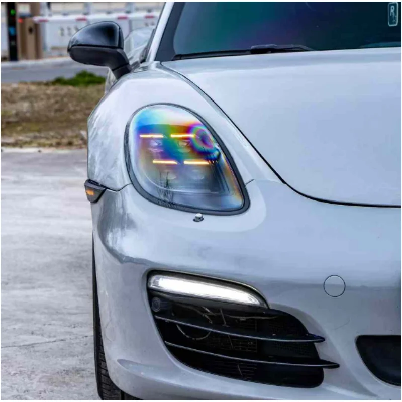 Car headlights for Porsche 981 2013-2015 new upgrade 2025 model plug and play non-destructive installation