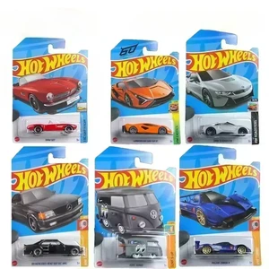 오리지널 핫 휠 자동차 트래픽 레일 합금 다이 캐스트 1/64 모델 차량 포르쉐 벤츠 혼다 CR-X 어린이 장난감 소년 어린이 선물 10 최고의 판매 핫 바퀴 경찰 - №8