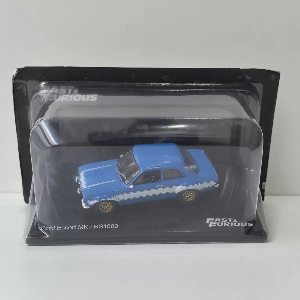 Modelo de Carro em Liga Metálica Diecast IXO Escala 1/43 FORD ESCORT MKI RS1600 Carro de Filme X2
