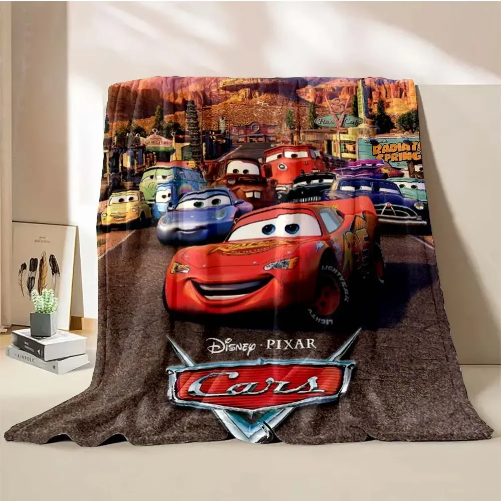 Disney Cars Mcqueen Blanket Soft Fluffy Throw King Size 4 Season Blanket Throw Kid Adult Sofa Bed Blanket Cover Travel Throw