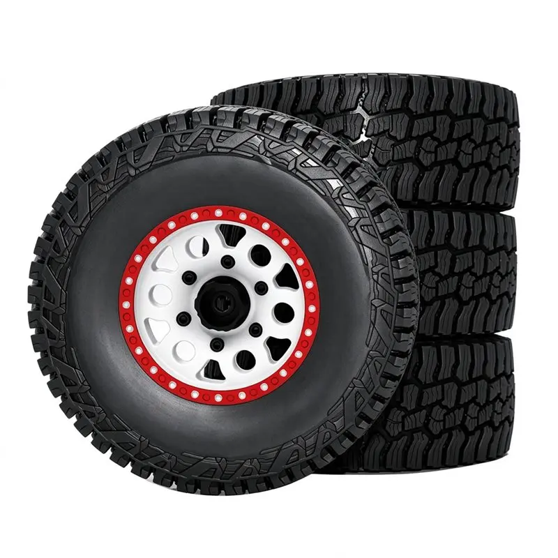 [Promotion】 121.5Mm RC Short Course Truck Tires Wheels 12-14-17Mm Hex Adapters For 1/8 1/10 Traxxas Slash Arrma Senton Huanqi