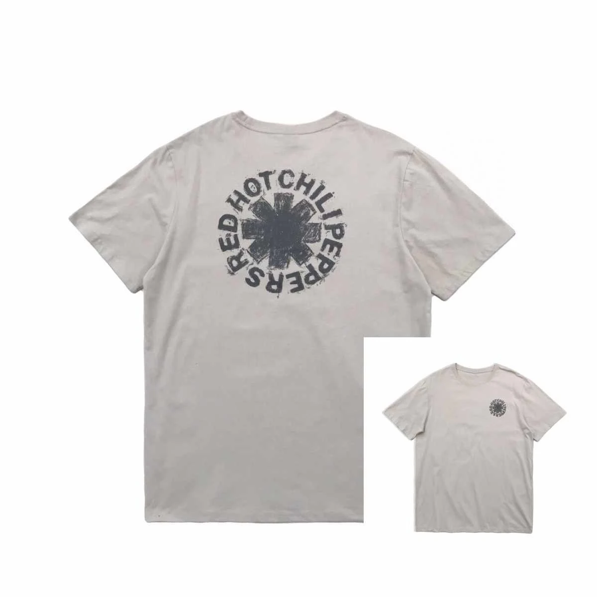 Red Pepper Rock Band Casual T-Shirt Luxury Band Brand for Men and Women