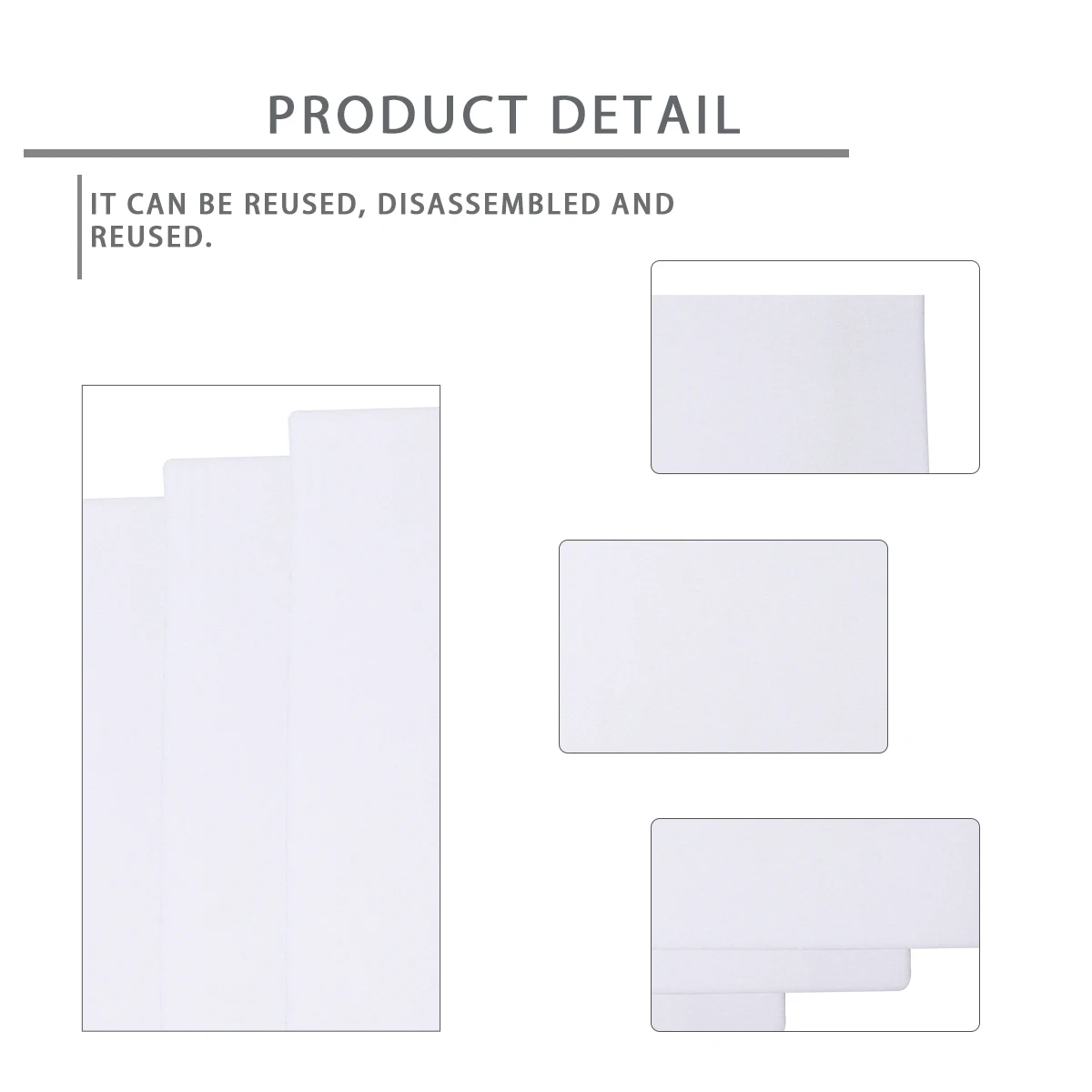 

4 Pcs Post-notes on Whiteboard Office Stationery Stickers Supplies Dry Erase Reusable Portable