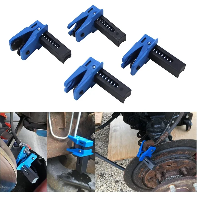 4 Pcs Car Brake Oil Brake Clamp Pipe Plug Tool To Prevent Oil Spills Leak Proof Brake Lines Stoppers Automotive Brake Lines Plug