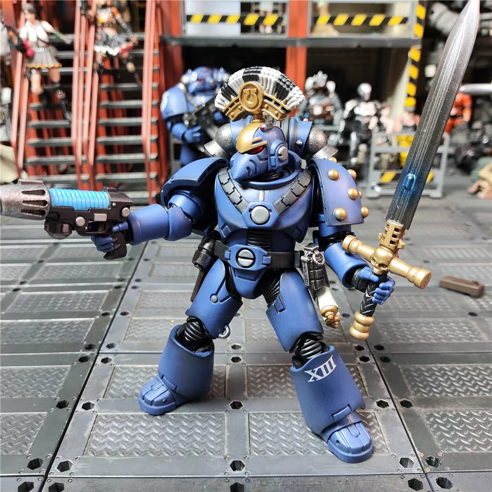【Op voorraad】JOYTOY Warhammer 40K Ultramarines MK VI Tactical Squad Model Toy Collection Ornamenten 1/18 Action Figure