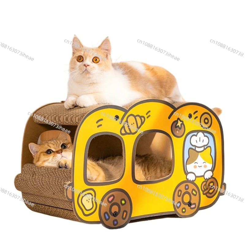 planche-a-gratter-pour-chat-nid-pour-chat-integre-resistant-aux-rayures-resistant-a-l'usure-et-sans-arcassage-planche-a-griffes-pour-chat-double-couche