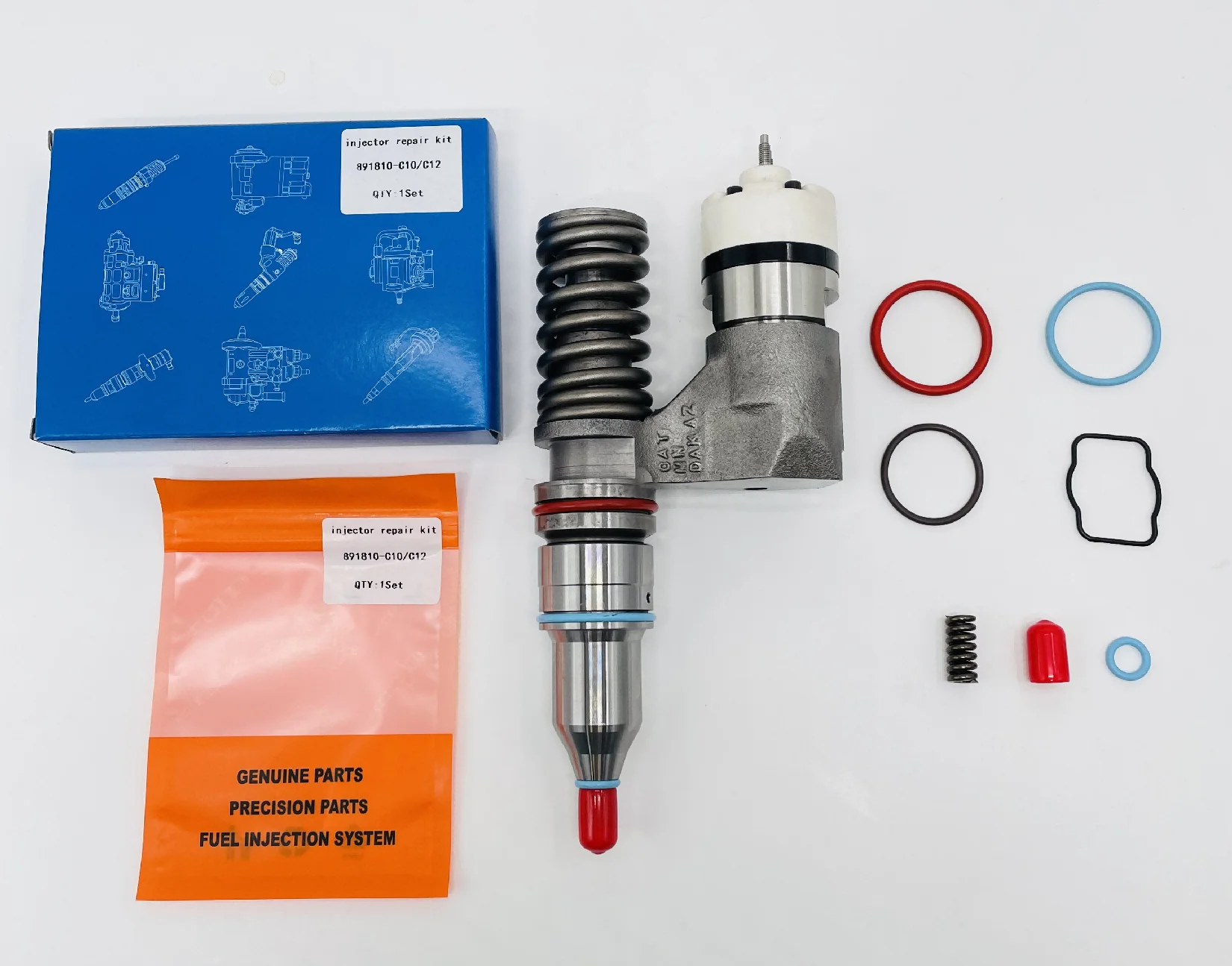 4pcs/lot WY Diesel Fuel Repair Kit For CAT C10 C12, C11 C13 C15 C18, C9.3, 3508 3512 3516, 3126B, 3412E For Caterpillar Injector