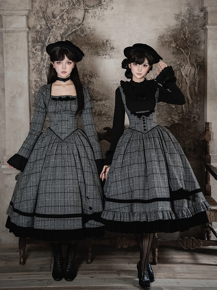 

Оригинальная подкладка для груди WP Sub-Brand Cheered Fibone OP Twin, осенне-зимняя, в стиле Лолита, женская, для ханьфу, длинная юбка миди с рукавами