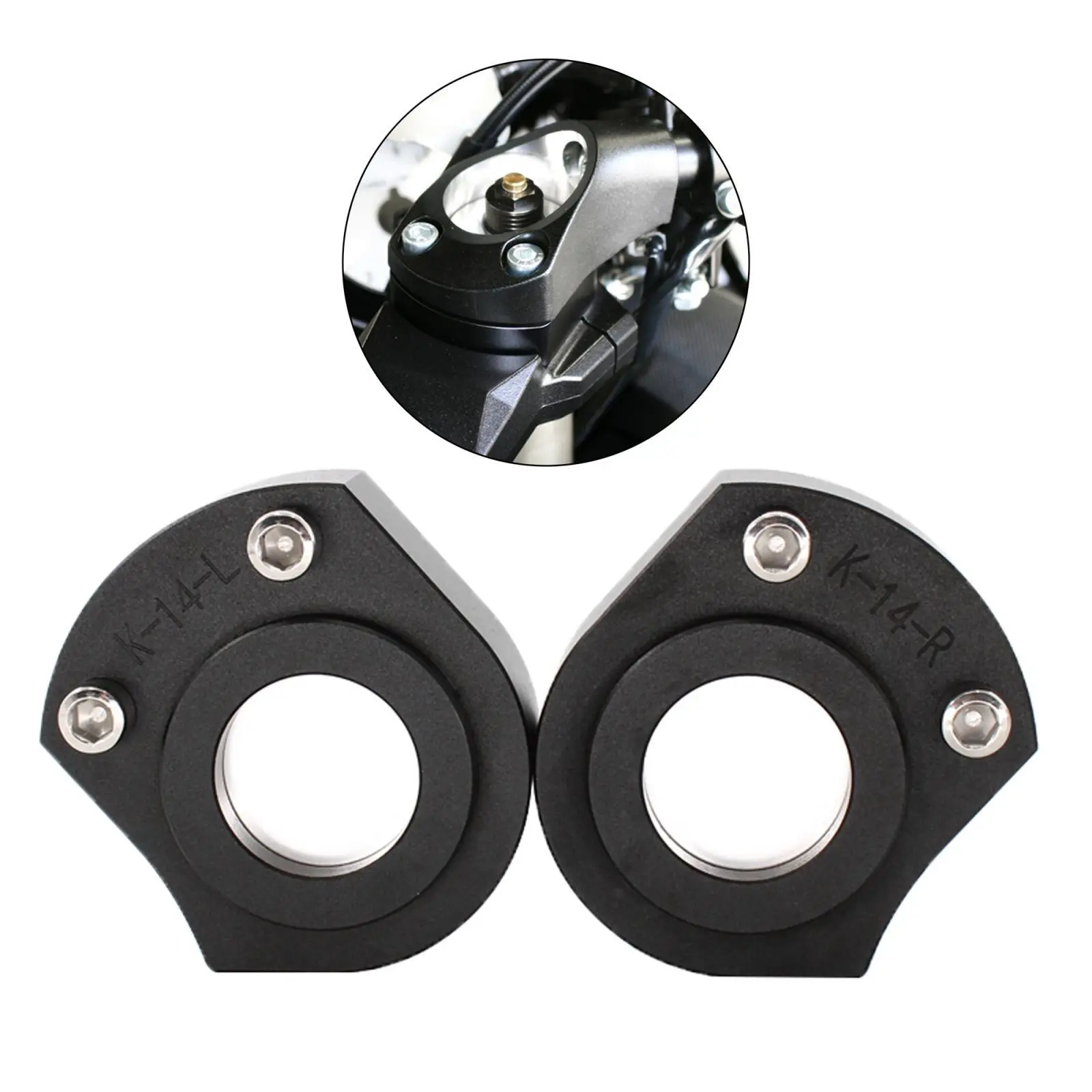 Handlebar Riser Spacer for Kawasaki ZX-14R ZX14R ZZR 1400 2006-2018