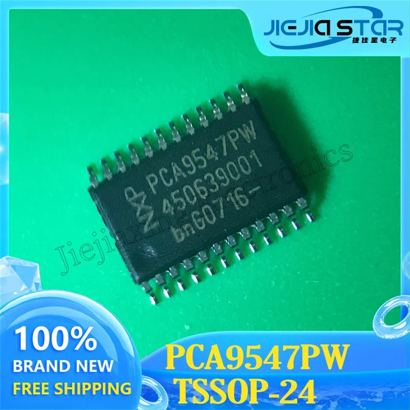 Electronics 2023 + PCA9547PW PCA9547 8-Channel I2C Bus Multiplexer IC TSSOP-24 100% แบรนด์ใหม่และต้นฉบับ 5CS จัดส่งฟรี