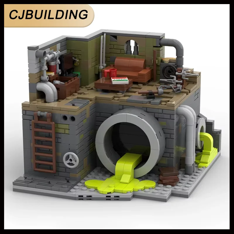 662pcs-game-series-model-moc-building-blocks-sewer-lair-diorama-model-technology-bricks-diy-assembly-toy-set-gifts-moc-260248