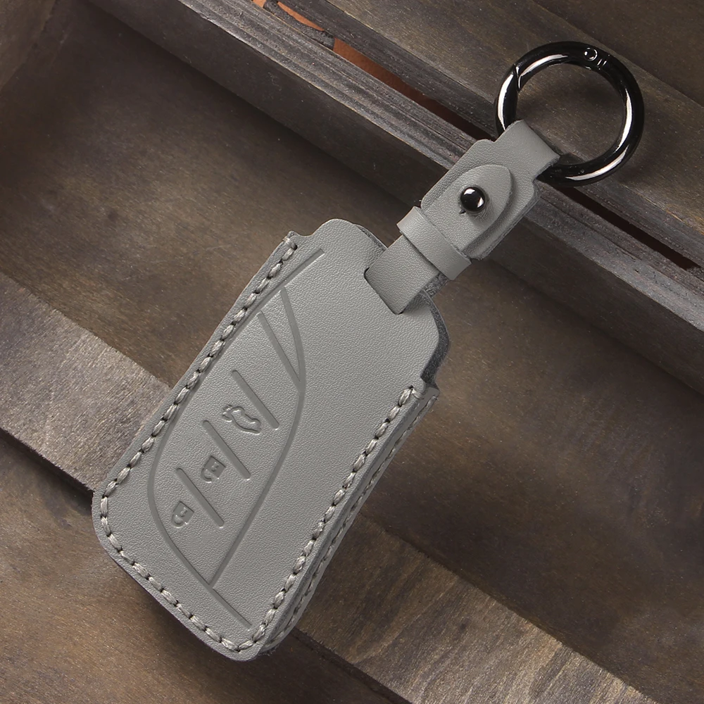 Car Leather Key Cas… - image