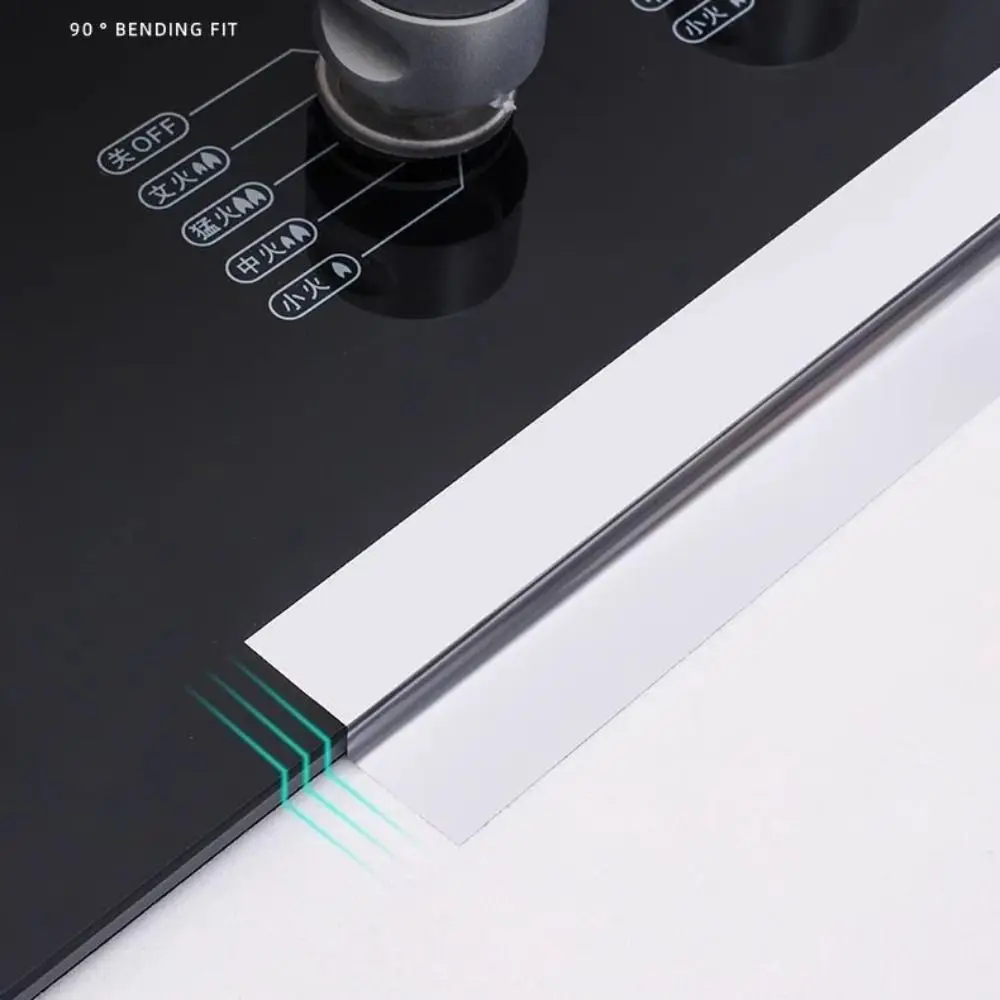 New High-Temperature Aluminum Foil Tape Self-Adhesive 30/50mm Cooktop Tape Moisture-Proof Stickers Countertops Kitchen