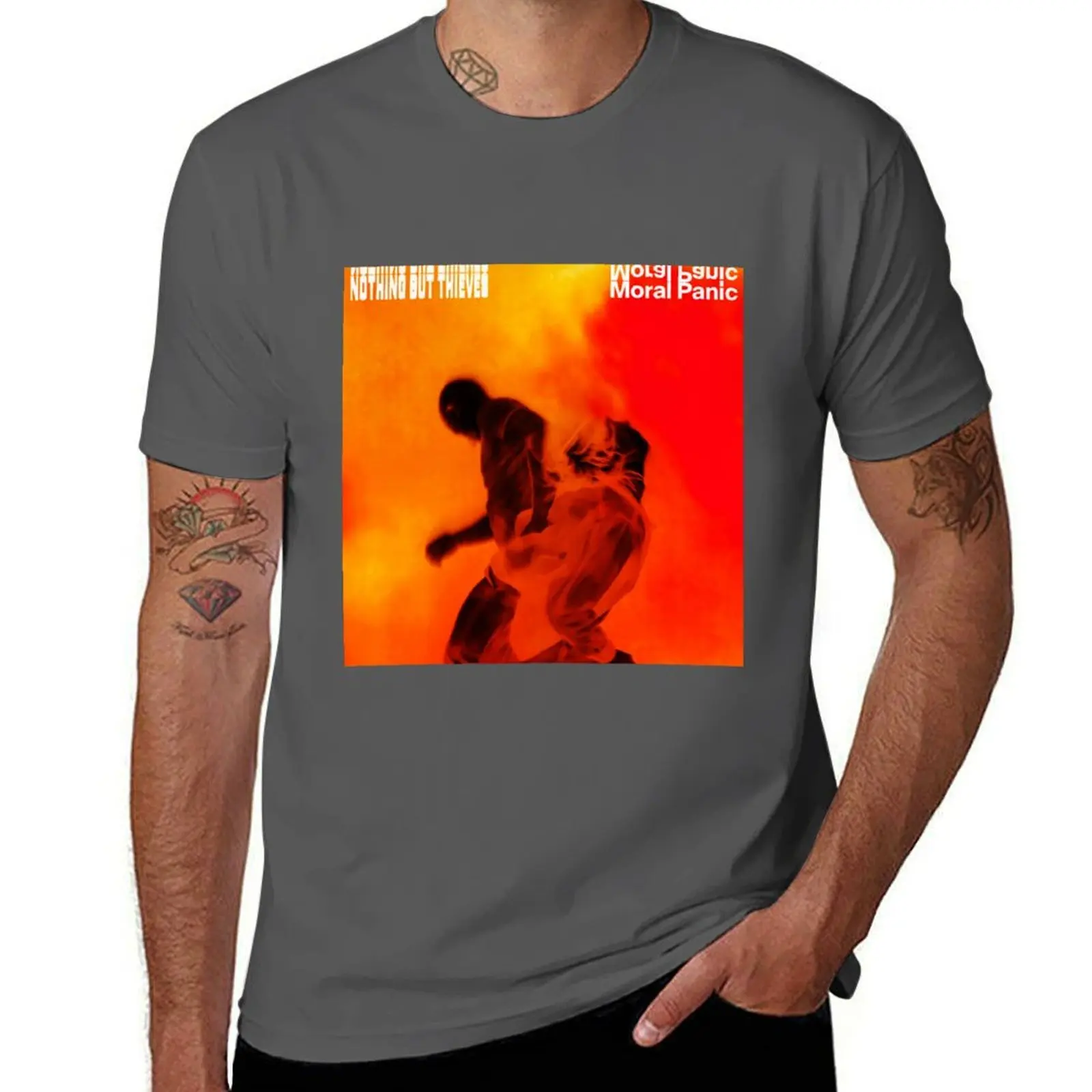 

Moral Panic T-Shirt Work Utility Short Sleeve Shirt