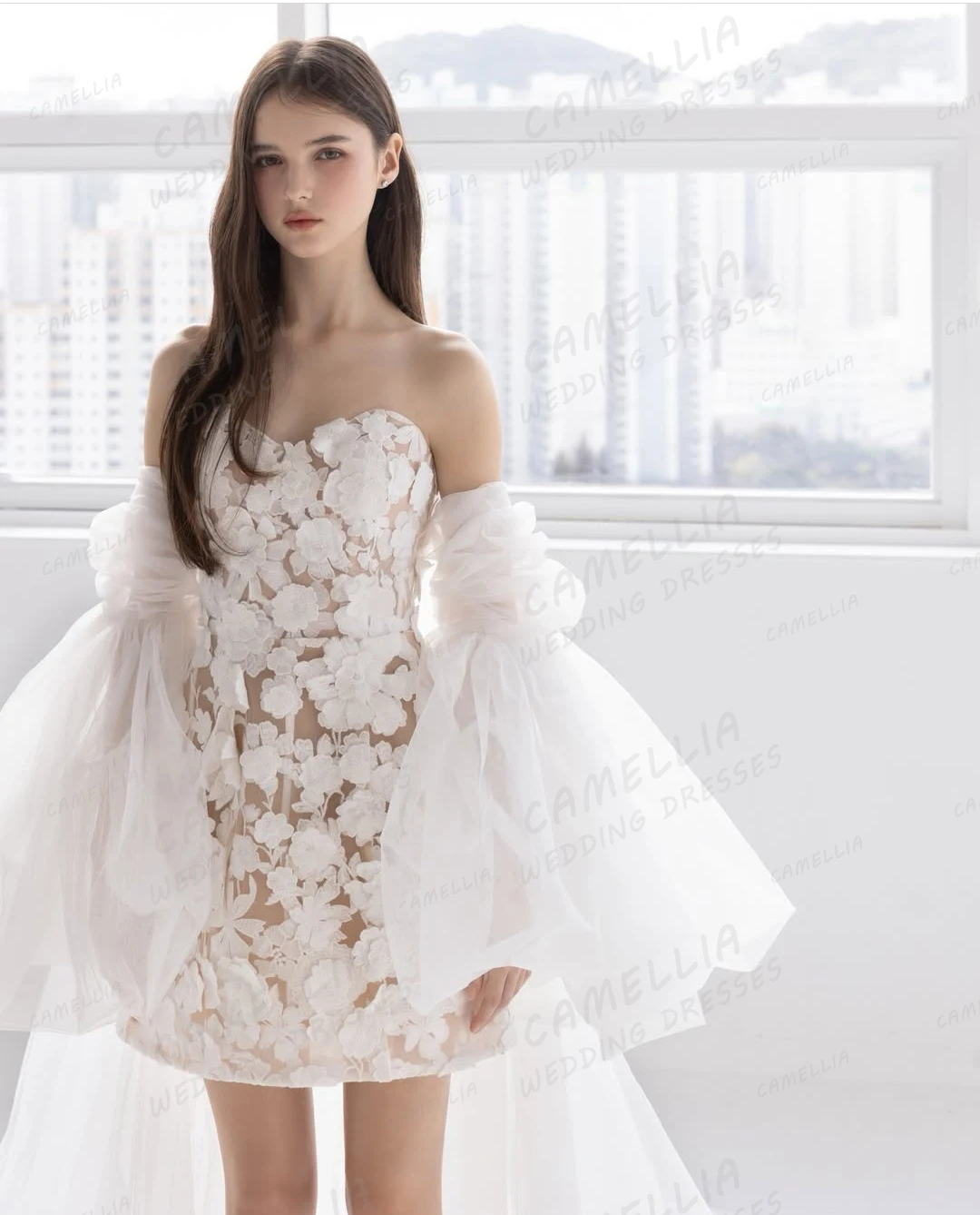 Simple Short Wedding Dresses Women's A Line Sexy Lace Flowers Sweetheart Princess Bridal Gowns 2026 Vestidos De Novia Customized